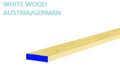 WHITEWOOD 1 x 4 x 13FT